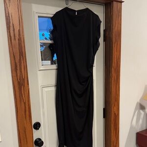 Chic Black Midi Dress